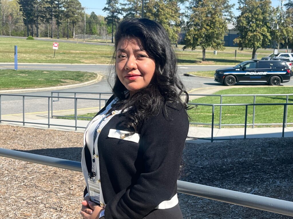 Photo of South Piedmont teacher assistant Sari Ocampo.