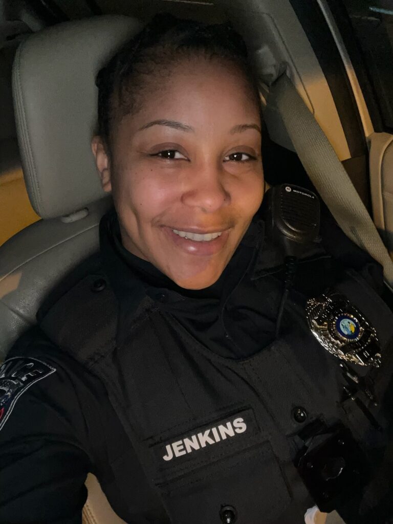 South Piedmont graduate and police officer Carmen Jenkins.