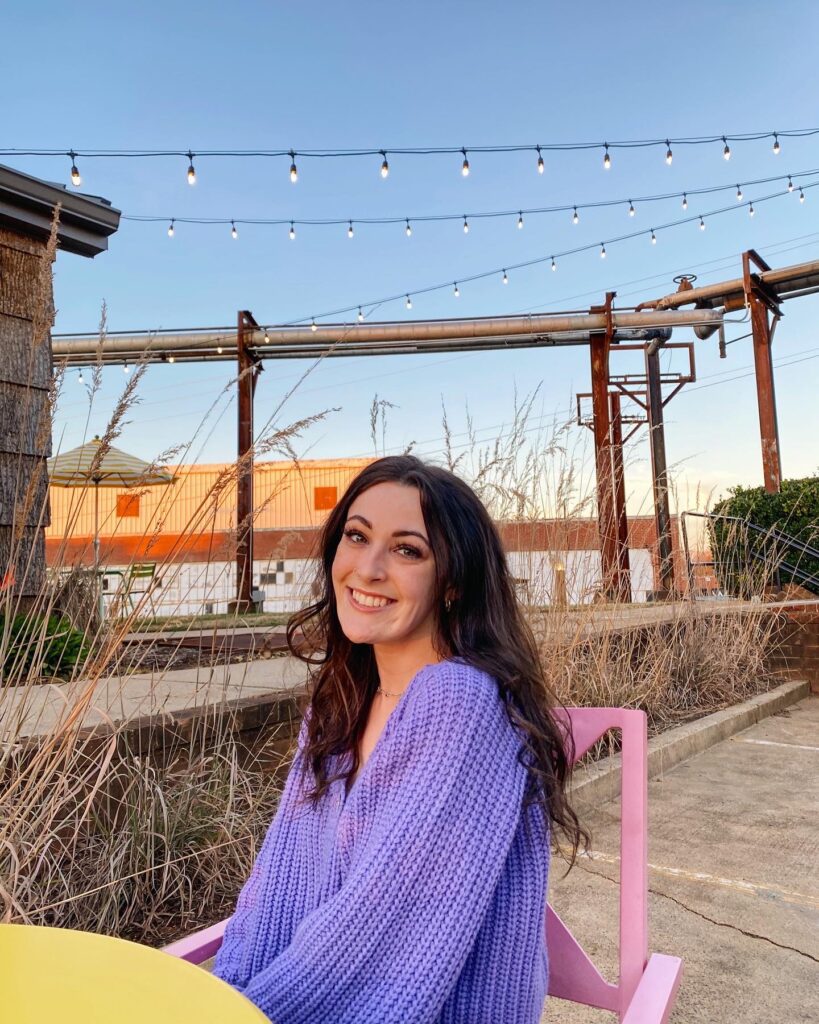 Photo of a female South Piedmont staff member smiling.