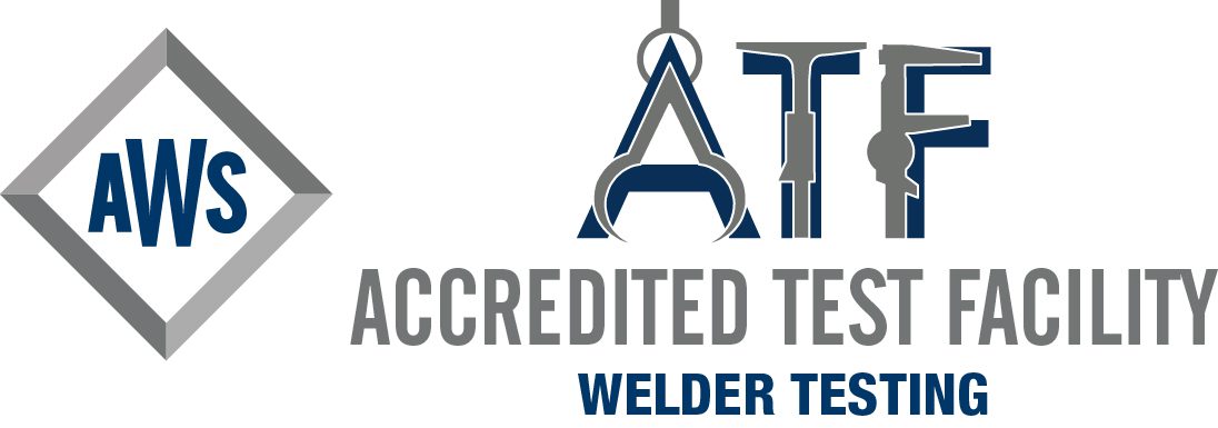 A blue and grey logo.