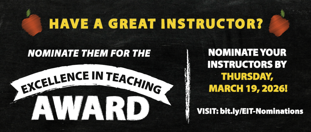 Excellence in Teaching Award Nominations Now Open - South Piedmont ...