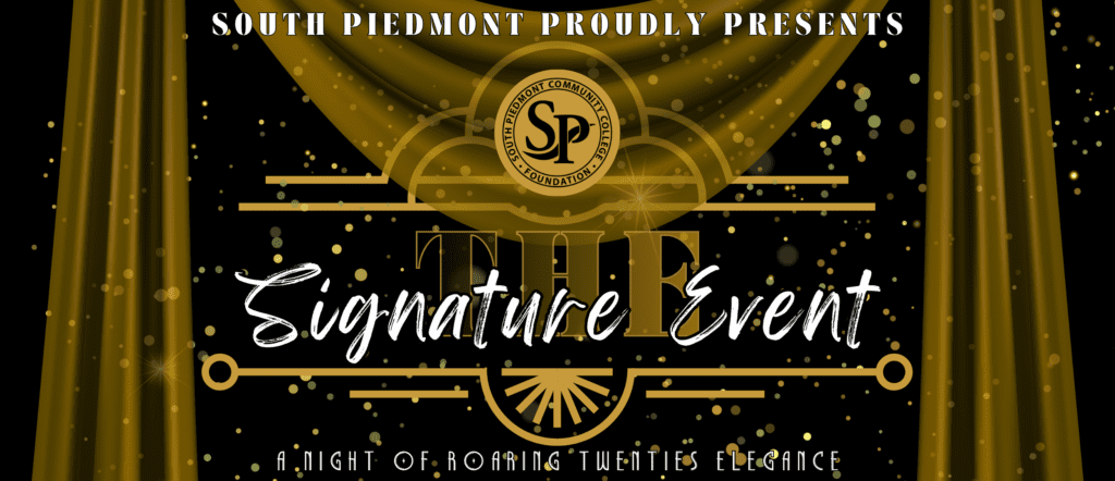 Flyer for The Signature Event at South Piedmont