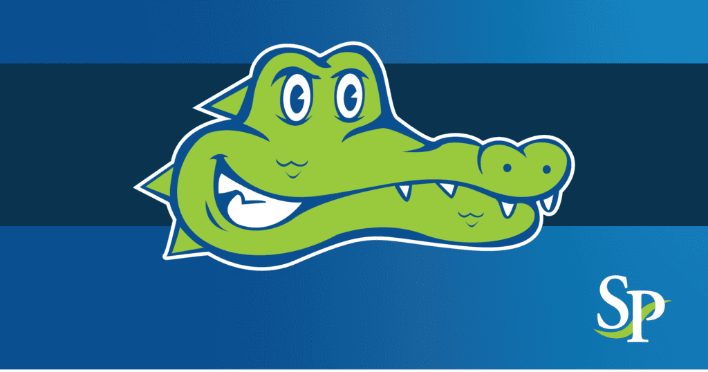 Graphic featuring Al the Gator.