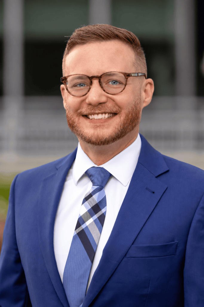 Professional headshot for Andrew Friend